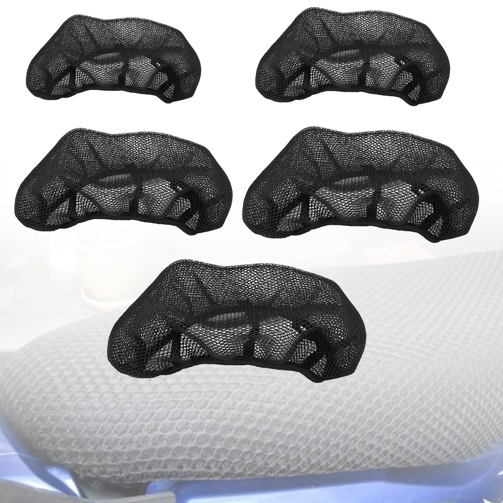 Sede en la red resistente al calor universal para motocicleta motocicleta xxxl scooter