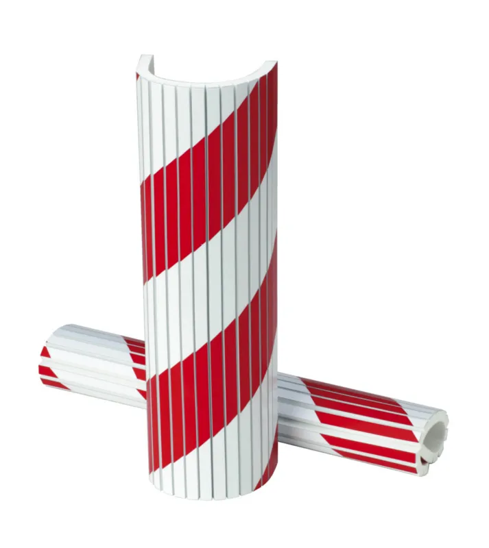 Juego 2 protectores antigolpes para columnas redondas