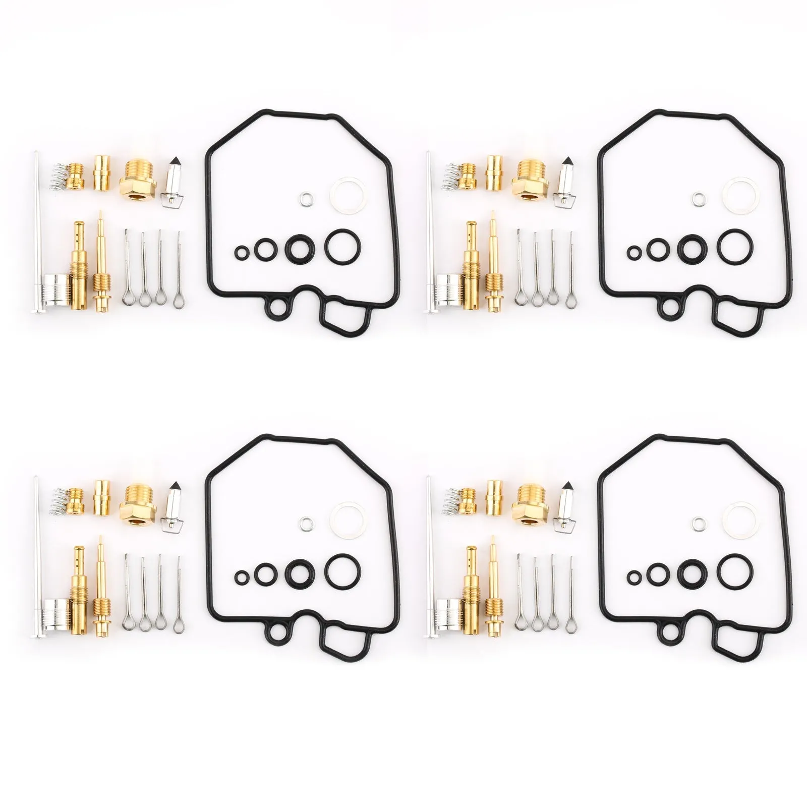 Kit de reparación de 4 carburadores para Honda 1980-1983 GL1100 Goldwing Interstate Generic