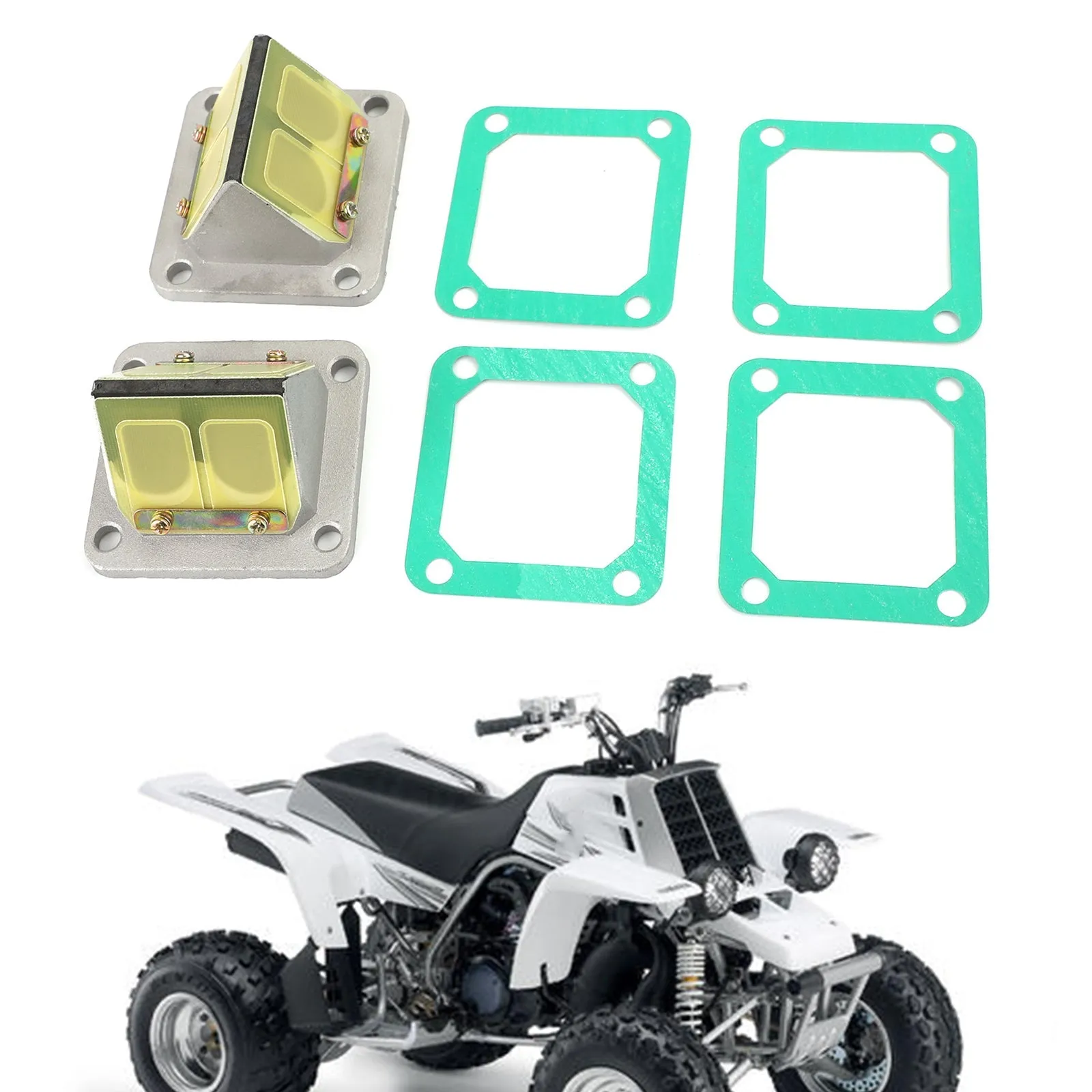 Jaulas de válvulas + cañas para Yamaha Banshee YFZ350 1987-2006 genérica