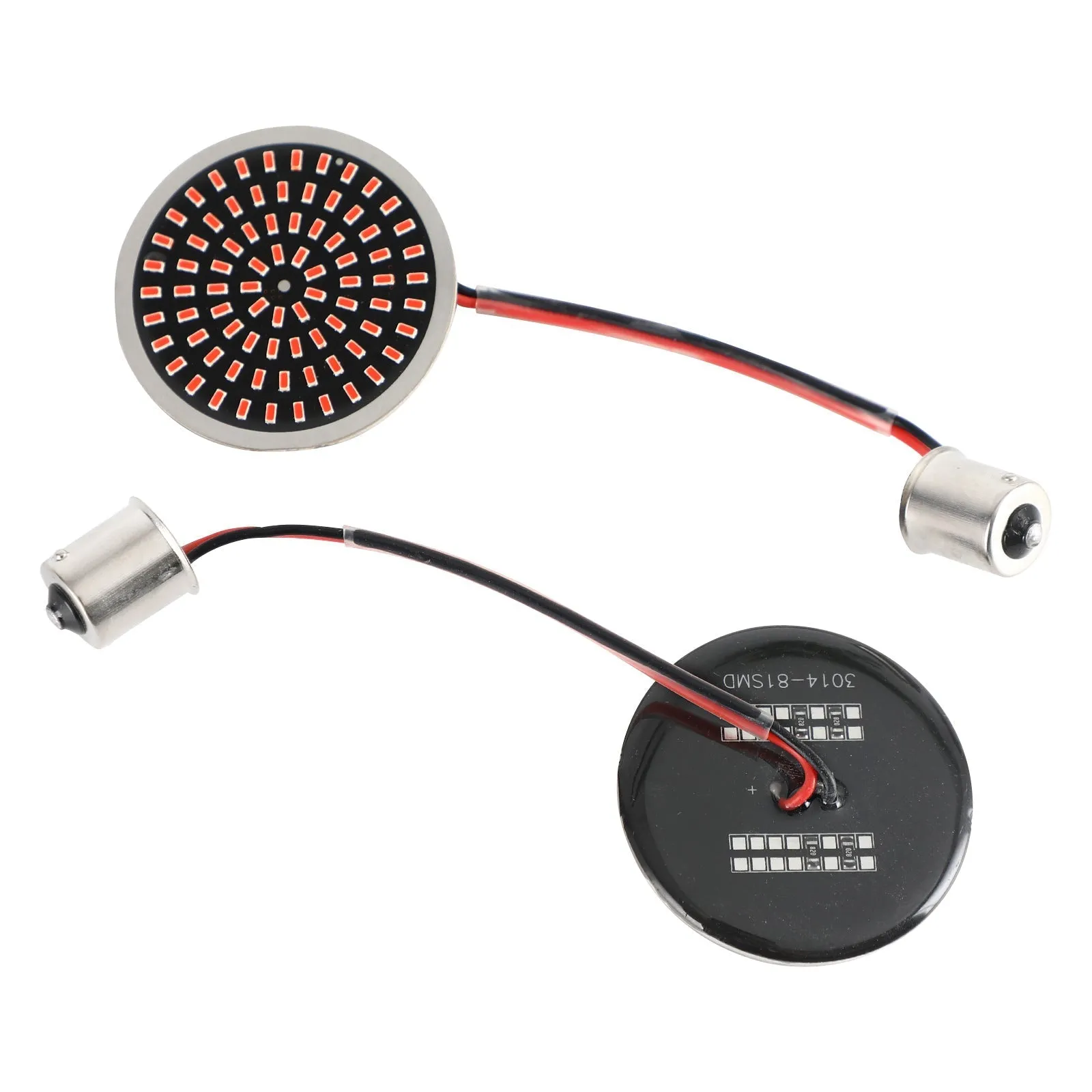 Lámpara LED de señal de giro 1156 apta para Softail Touring Dyna Sportster genérico