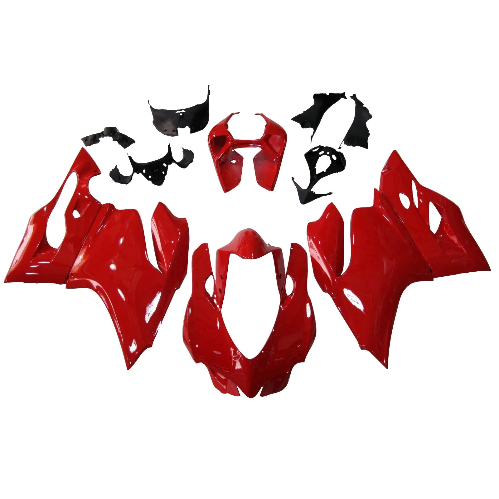 Carenados Amotopart 2012-2015 Ducati 1199 Panigale Rojo 1199 Genérico