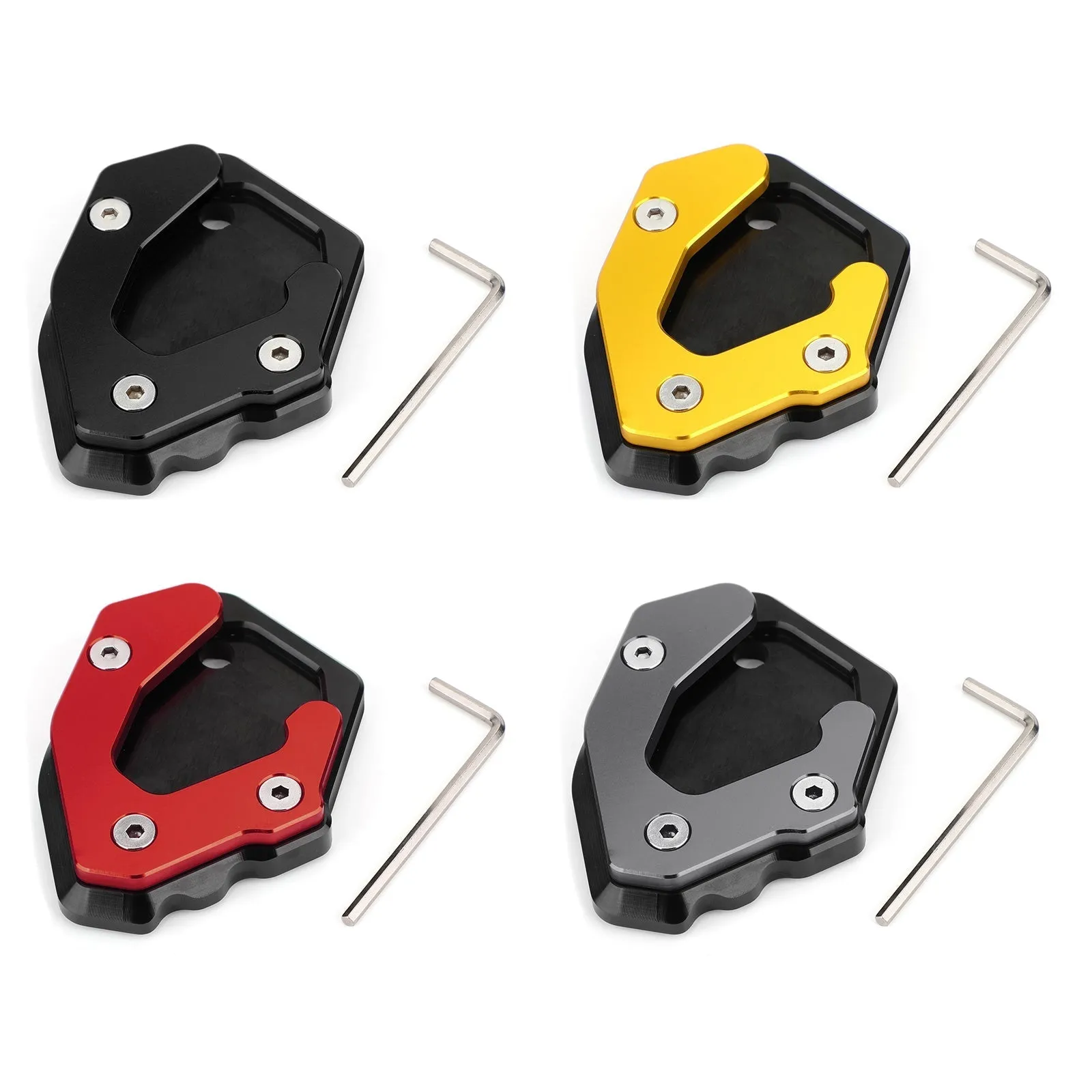 Soporte de extensión de caballete lateral para Benelli Leoncino 500 BJ250 TNT25 BJ300 Generic