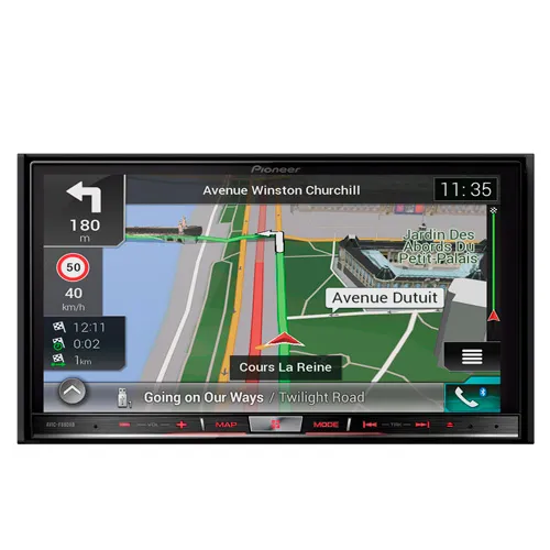 Radio Monitor Doble Din Pioneer Avicf88 Dab , Car Play , Android Auto , Hdmi , 7" , Doble Zona , Codigo Antirrobo , Avic-Sync .