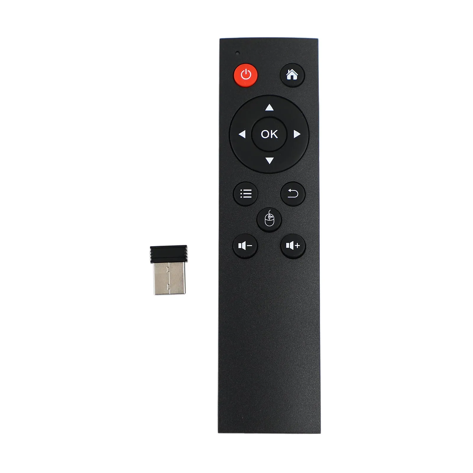 2.4G USB Mini Air Mouse teclado inalámbrico teledirigido para Android TV box PC