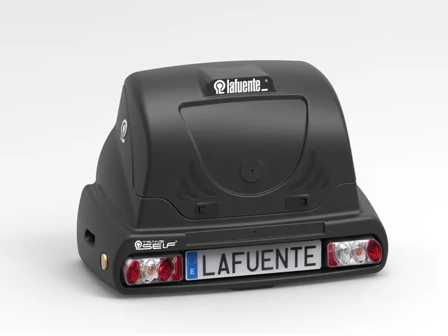 Porta Cargas Trans-Self (Negro) Polietileno Serie Transbag 1100 X 600 X 750 Mm. | 80 Kg.