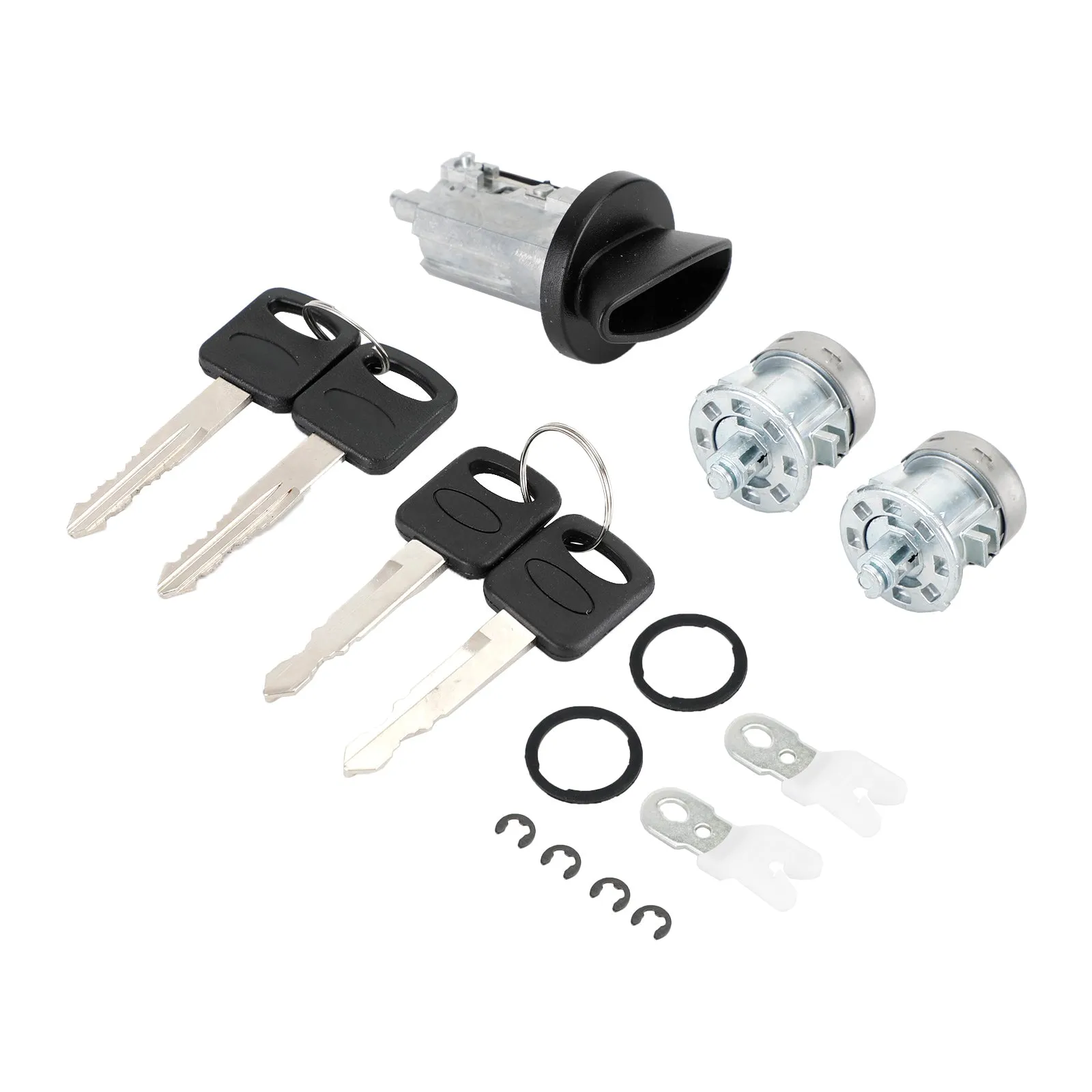 Ford Windstar 1999-2003 Freestar 2004-2007 Cilindro de encendido y cerradura de puerta con 4 llaves 703362