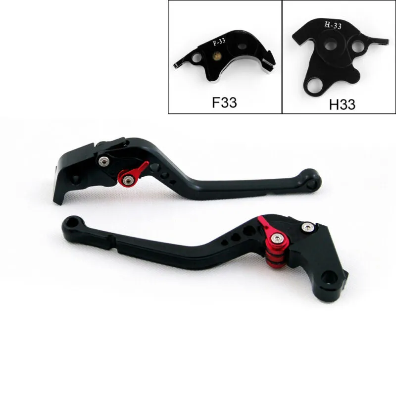 CB1000R Honda Black USA 08-14 CBR1000RR/FIREBLADE Para palancas de freno de embrague largas genéricas