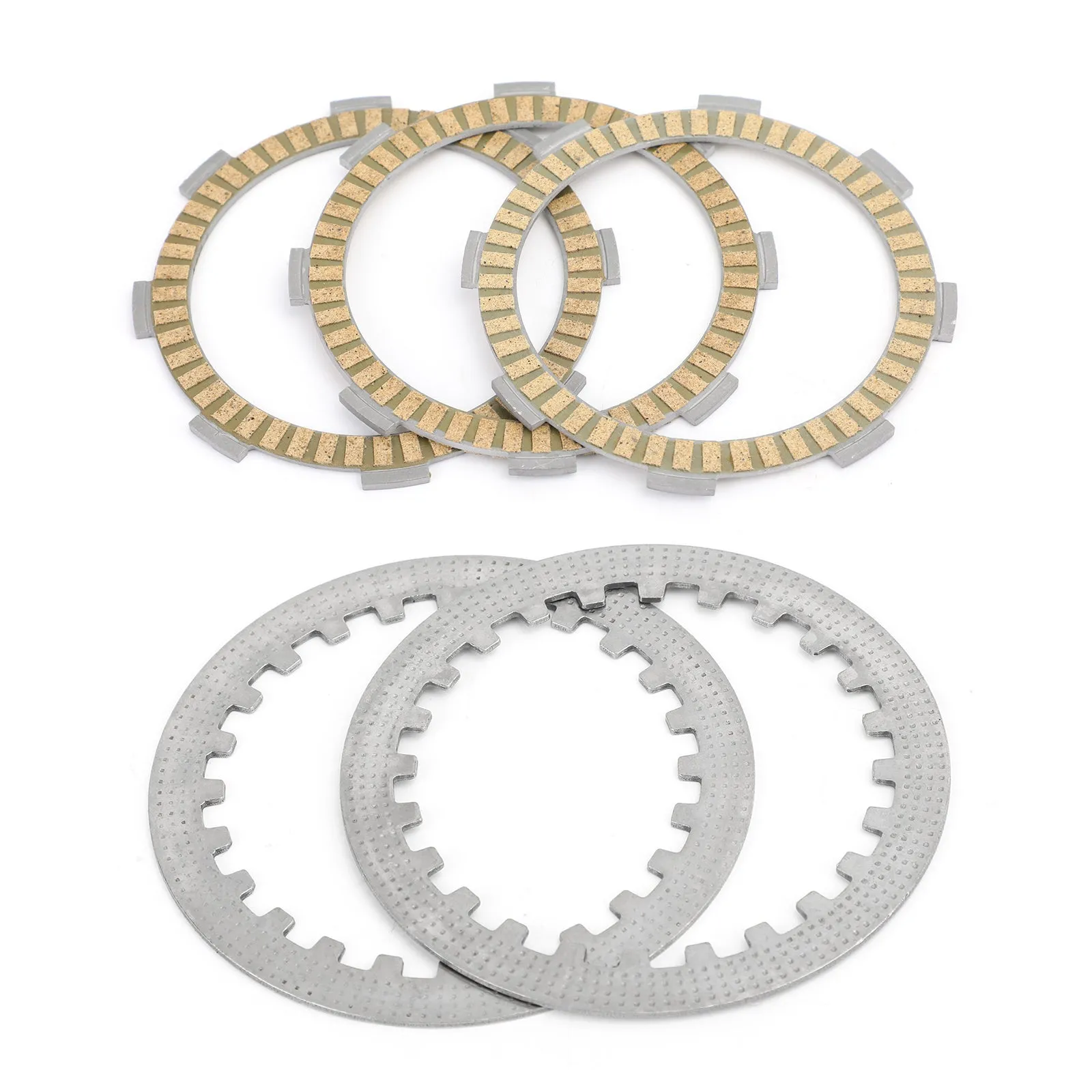 Kit de embrague de acero y discos de fricción para Honda CB MT MTX CRM MBX NSR TLM XZ 50 cc Genérico