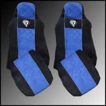 Fundas de asiento ACTROS MP IV 2011-, 1+1, 2 cinturones A sospensione S