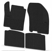 Alfombrillas de goma para SUZUKI SX4 II S-CROSS 4 piezas 2013-2018