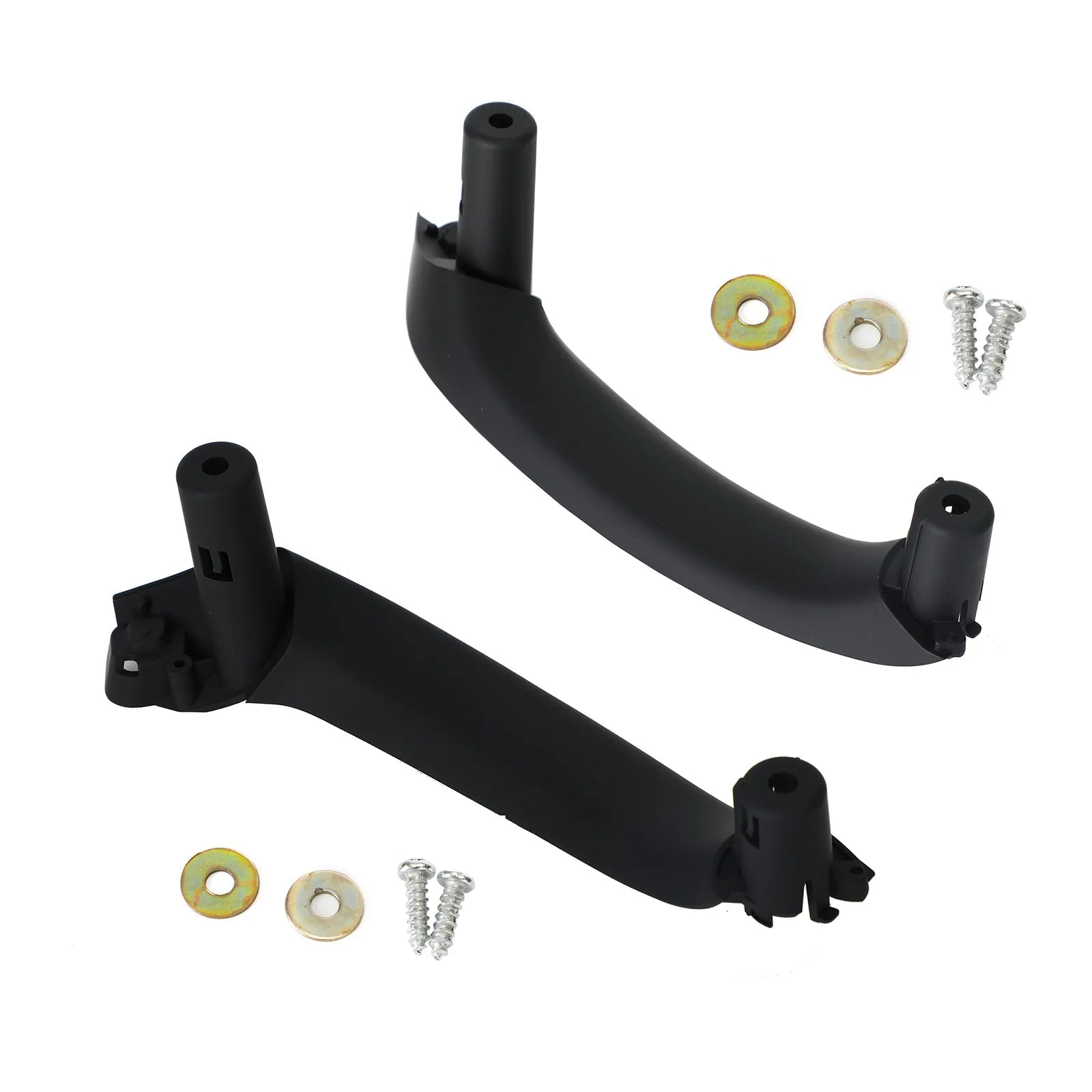 Embellecedor de manija de puerta Interior izquierda + derecha, negro, para BMW F25 F26 X3 X4 genérico