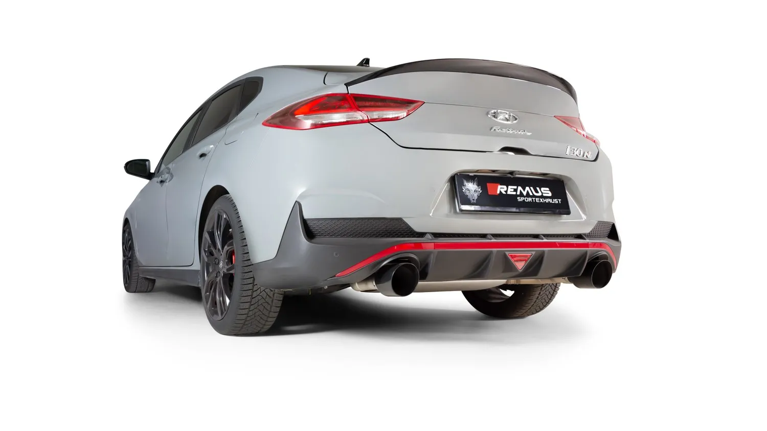 Escape Trasero Remus 285718 1500 Hyundai I30 Fastback N+performance, Type Pd 2.0l Turbo 184+ 202 Kw (G4kh-6ih, With Gpf) Año: 08