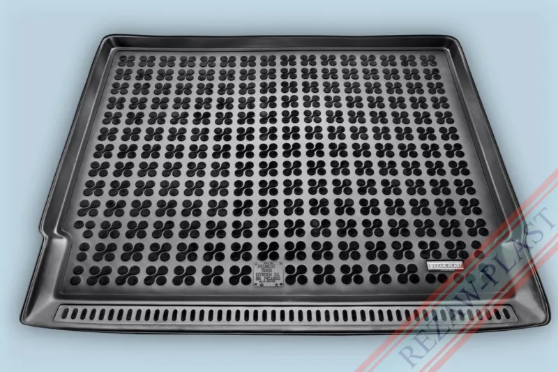 Alfombra / Cubeta De Maletero En Goma Negra Peugeot 5008 - Desde  02/2010