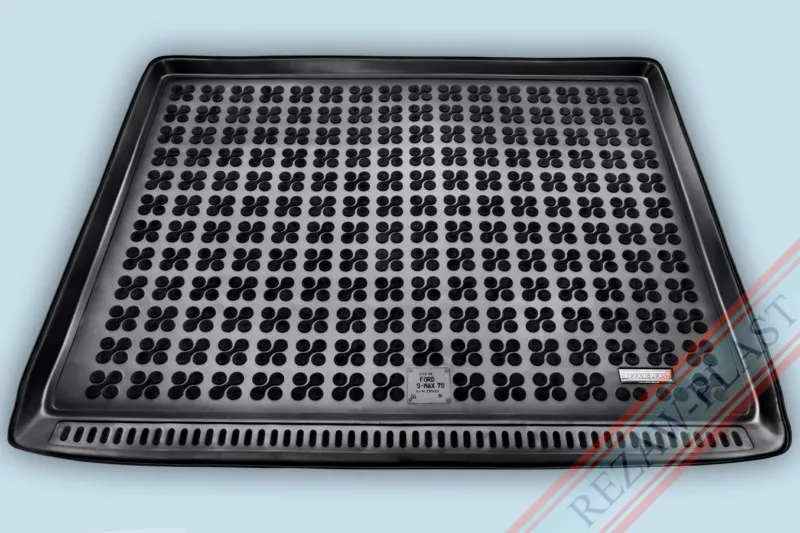 Alfombra / Cubeta De Maletero En Goma Negra Ford S-Max 7 Plazas - 2006 - 2014