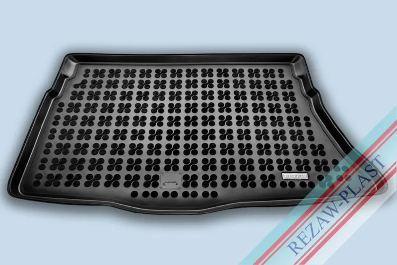 Alfombra / Cubeta De Maletero En Goma Negra Hyubdai I30 Hatchback - Desde 2012