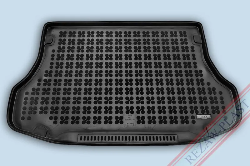 Alfombra / Cubeta De Maletero En Goma Negra Kia Sorento Suv 5 Plazas - 9/2002  9/2009