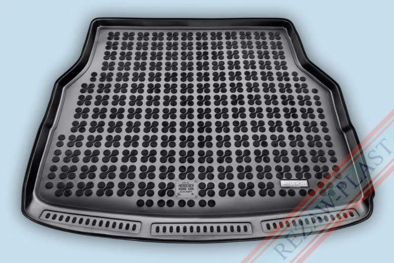 Alfombra / Cubeta De Maletero En Goma Negra Mercedes W203 C - Class T-Model / Station Wagon - 2001 - 2007