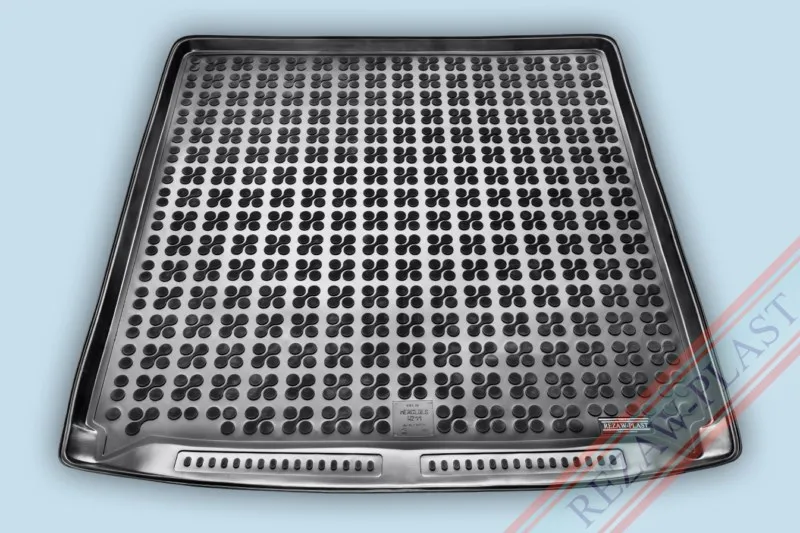 Alfombra / Cubeta De Maletero En Goma Negra Mercedes W211 E - Class T- Model / Station Wagon Largo - 2003  2009