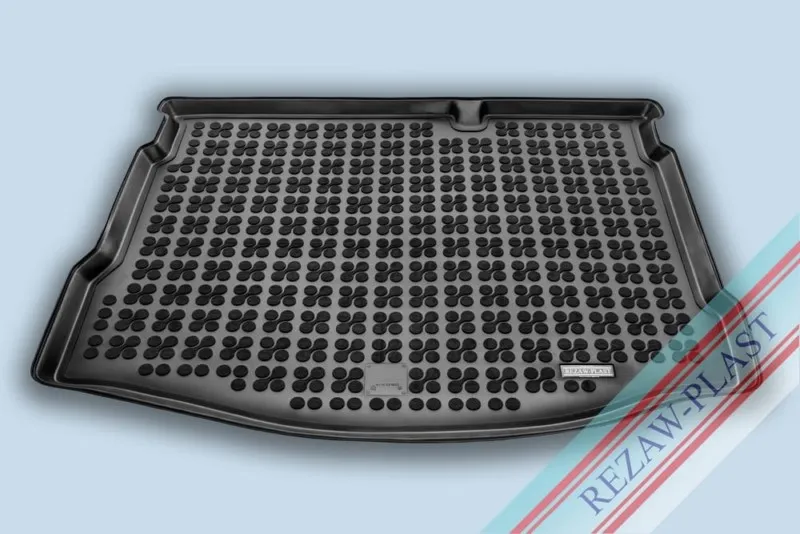 Alfombra / Cubeta De Maletero En Goma Negra Nissan Qashqai 5 Plazas - 2007 2014