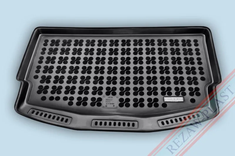 Alfombra / Cubeta De Maletero En Goma Negra Nissan Note Suelo Alto - Desde 2013