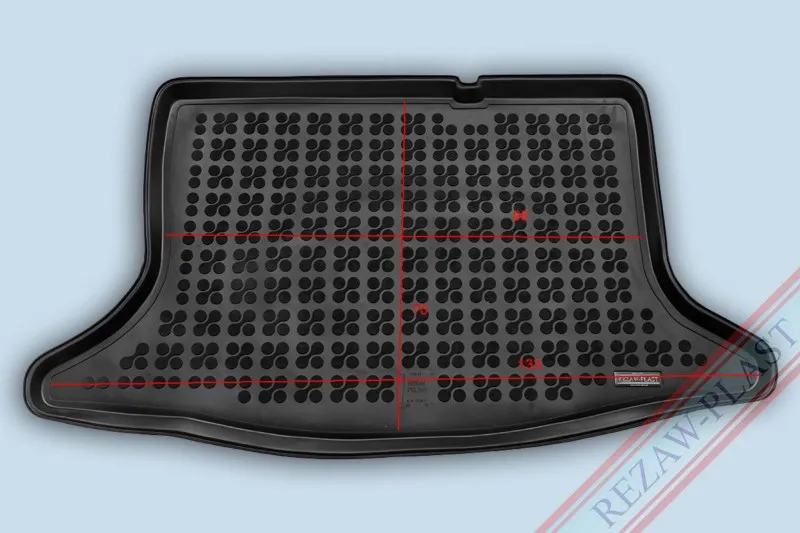 Alfombra / Cubeta De Maletero En Goma Negra Nissan Pulsar - Desde 2014