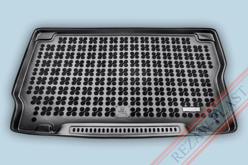 Alfombra / Cubeta De Maletero En Goma Negra Opel Meriva a - 2003 - 2010