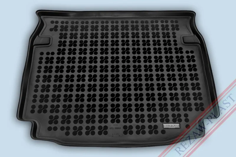 Alfombra / Cubeta De Maletero En Goma Negra Opel Signum - Desde 05/2003