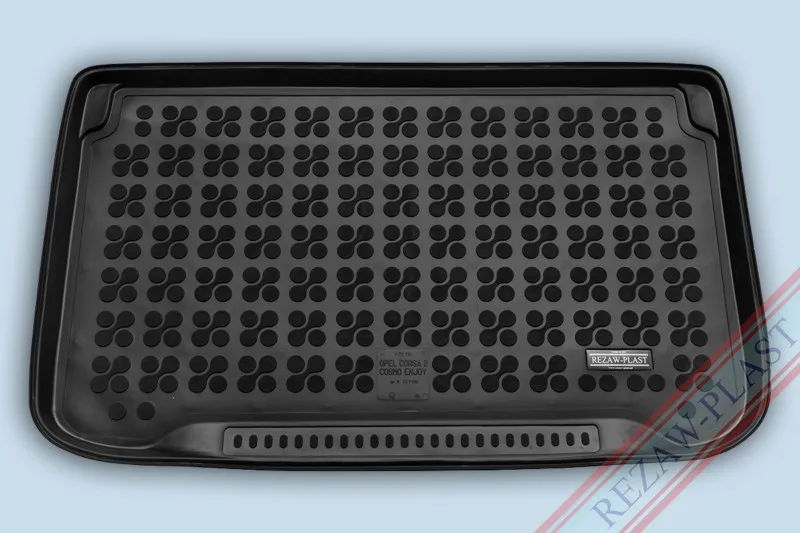 Alfombra / Cubeta De Maletero En Goma Negra Opel Corsa D Cosmo Enjoy Suelo Alto Del Maletero - Desde 2006
