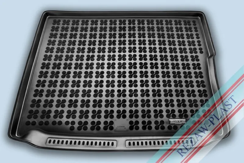 Alfombra / Cubeta De Maletero En Goma Negra Opel Zafira B Versión Para El Mercado Alemán - Desde  2005