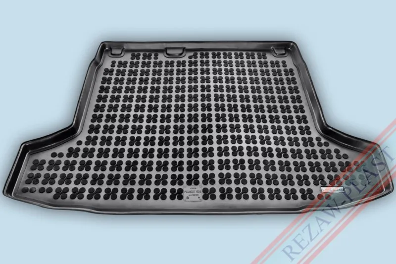Alfombra / Cubeta De Maletero En Goma Negra Peugeot 508 Sedan - Desde  2011