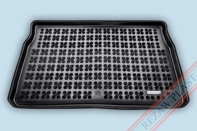 Alfombra / Cubeta De Maletero En Goma Negra Peugeot 208 5p - Desde  2012