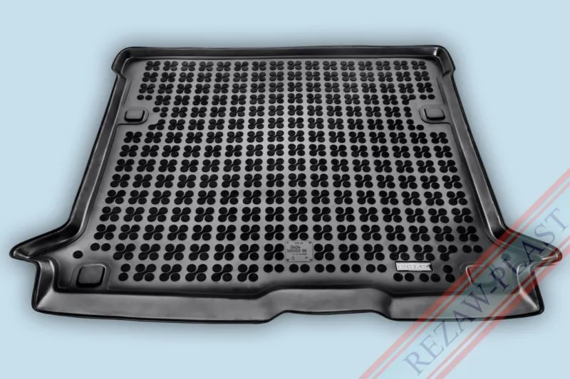 Alfombra / Cubeta De Maletero En Goma Negra Renault Dacia Dokker 5 Plazas - Desde 2012