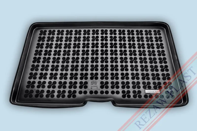 Alfombra / Cubeta De Maletero En Goma Negra Renault Captur Bandeja Baja Del Maletero - Desde 2013
