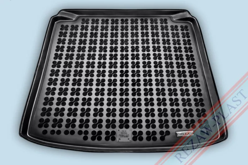Alfombra / Cubeta De Maletero En Goma Negra Skoda Fabia I Sedan/Station Wagon - 2000 - 2008