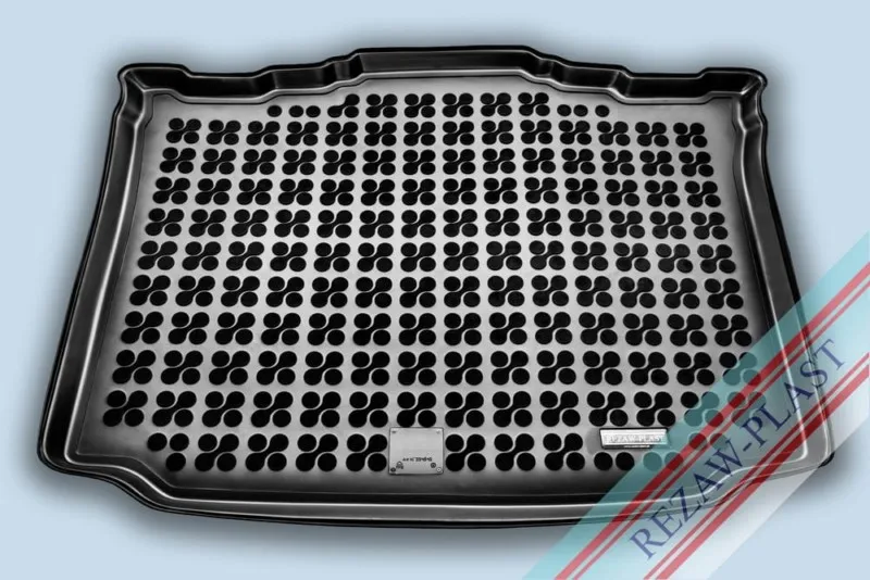 Alfombra / Cubeta De Maletero En Goma Negra Skoda Roomster - Desde  2006