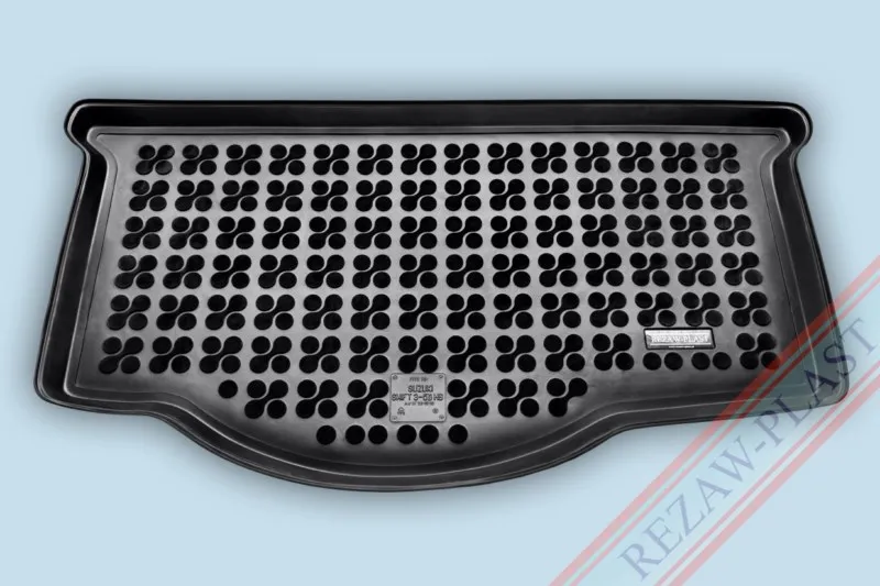 Alfombra / Cubeta De Maletero En Goma Negra Suzuki Swift Hatchback 3p, 5p - Desde 2010