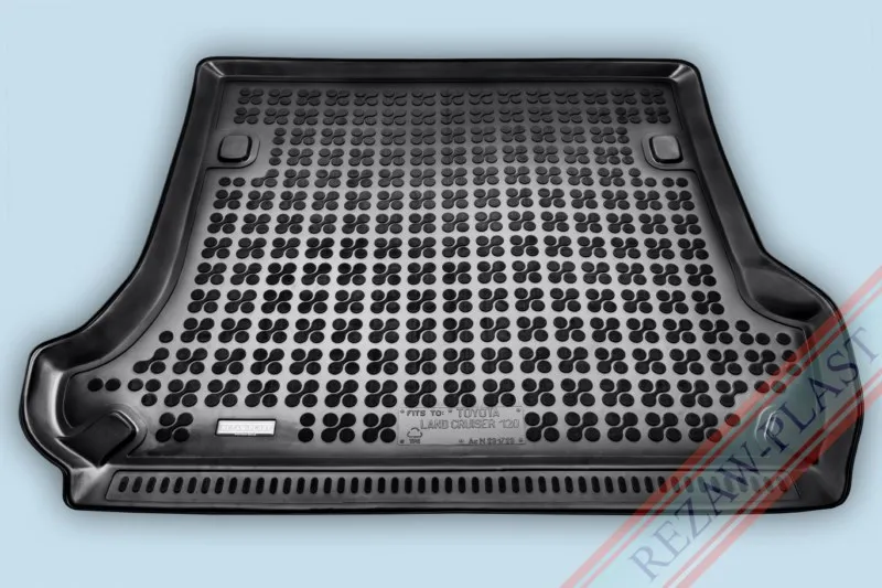 Alfombra / Cubeta De Maletero En Goma Negra Toyota Land Cruiser 120 5p - 2003  2009