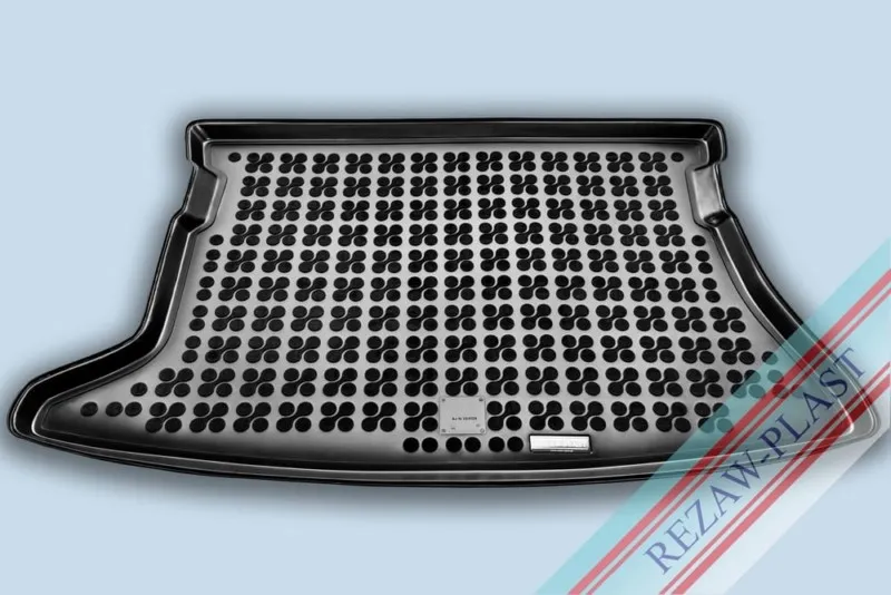 Alfombra / Cubeta De Maletero En Goma Negra Toyota Auris Hatchback 3p, 5p - 2007 - 2012