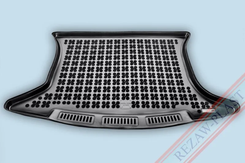Alfombra / Cubeta De Maletero En Goma Negra Toyota Verso - Desde 2009