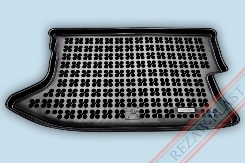 Alfombra / Cubeta De Maletero En Goma Negra Toyota Auris Hybrid - 2011-2013