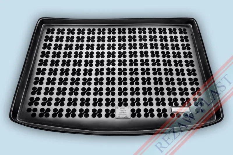 Alfombra / Cubeta De Maletero En Goma Negra Toyota Auris Hybrid Sin Pack Comfort - Desde 2013