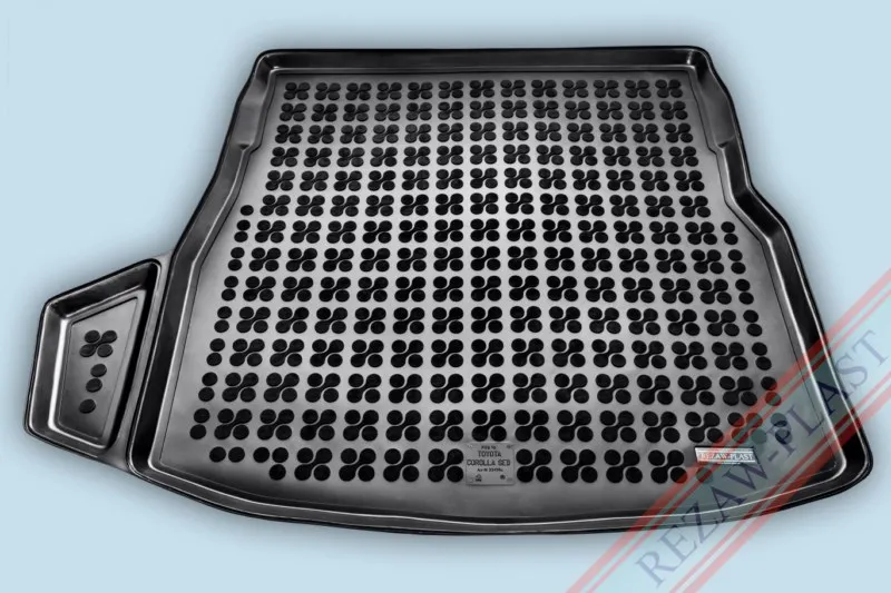 Alfombra / Cubeta De Maletero En Goma Negra Toyota Corolla Sedan - Desde 2013