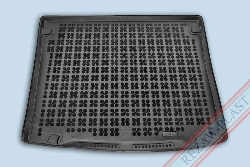 Alfombra / Cubeta De Maletero En Goma Negra Vw Caddy 5 Plazas - Desde 2004