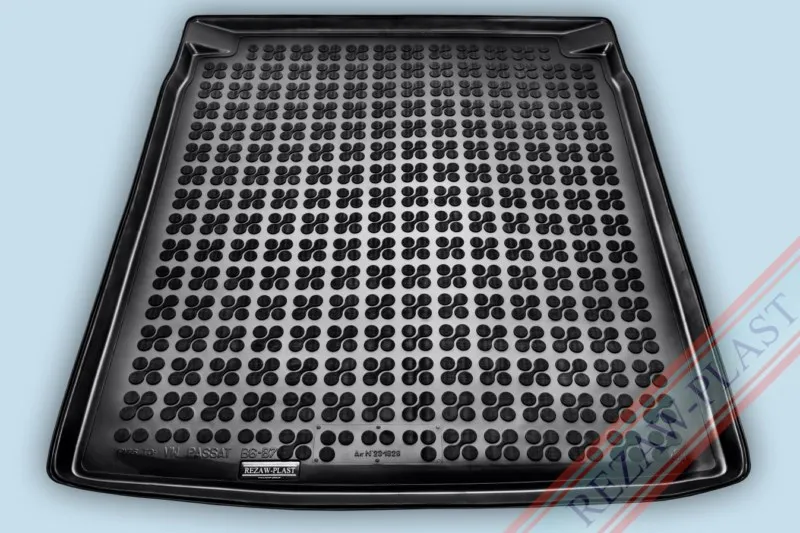 Alfombra / Cubeta De Maletero En Goma Negra Vw Passat B6 Sedan - 03/2005 - 2010