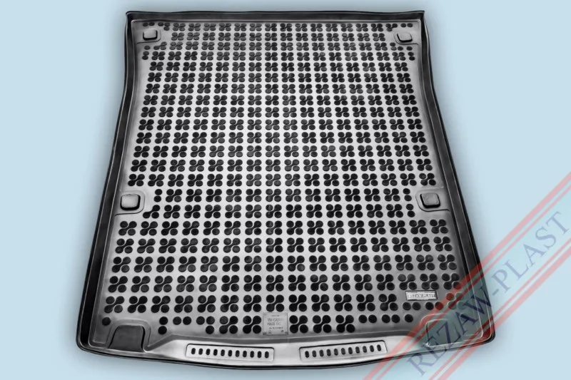 Alfombra / Cubeta De Maletero En Goma Negra Vw Caddy Maxi 5 Plazas - Desde 2007