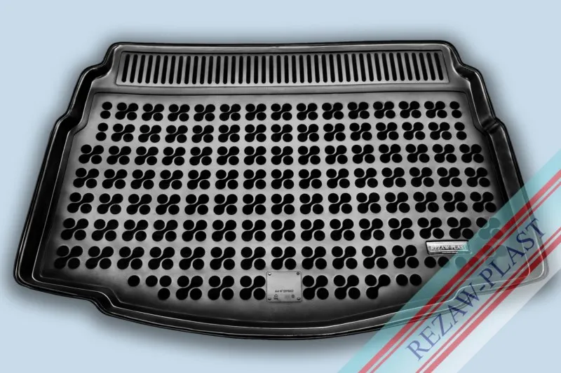 Alfombra / Cubeta De Maletero En Goma Negra Vw Golf Vii Hb Suelo Bajo - Desde 2012