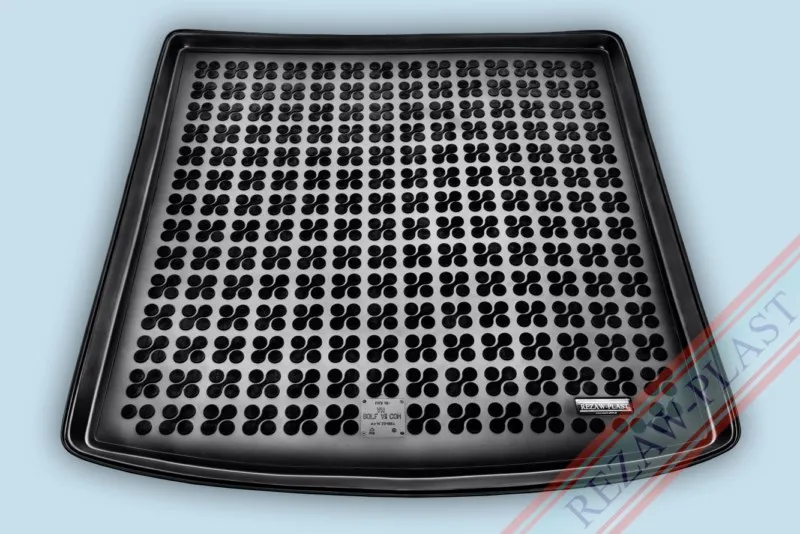 Alfombra / Cubeta De Maletero En Goma Negra Vw Golf Vii Variant/Station Wagon, Suelo Alto Del Maletero - Desde 2013