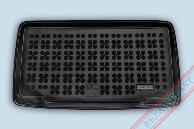 Alfombra / Cubeta De Maletero En Goma Negra Mini One Cooper S 5 P. Suelo Bajo Del Maletero - Desde 2014
