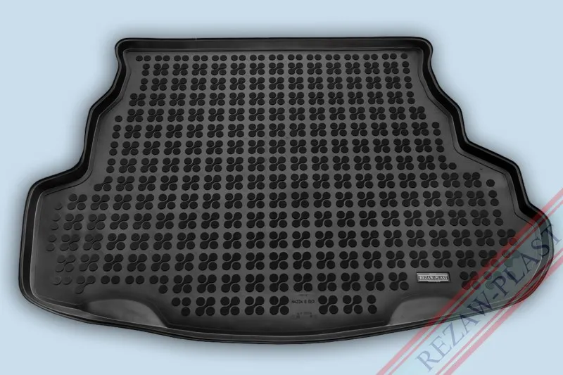 Alfombra / Cubeta De Maletero En Goma Negra Mazda 6 Sedan - 2002-2008